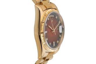 Thumbnail von Rolex Day-Date 36 18k Red Vignette Diamond Dial Borke Gold Automatik Ref. 18248