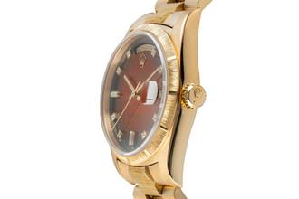 Thumbnail von Rolex Day-Date 36 18k Red Vignette Diamond Dial Borke Gold Automatik Ref. 18248