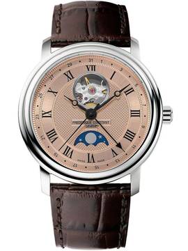 Frederique Constant Classics Moonphase FC-335MCSALB4P26 Herrenuhr Heart beat moonphase date Automatik 40mm 6ATM