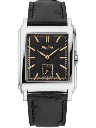  Alpina Alpiner AL-530BBG3C6 Herrenuhr Alpiner Vintage Carree Automatik Limited Edition 33mm 3ATM 
