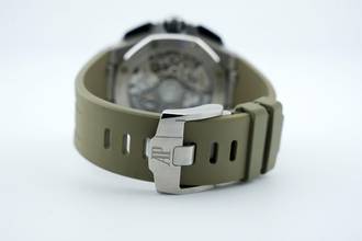 Thumbnail von Audemars Piguet Royal Oak Offshore Chronograph 43MM - Taupe Dial - Additional Strap - 26420SO.OO.A600CA.01 2023