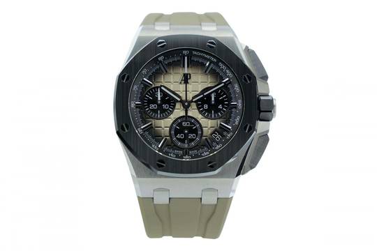 Audemars Piguet Royal Oak Offshore Chronograph 43MM - Taupe Dial - Additional Strap - 26420SO.OO.A600CA.01 2023