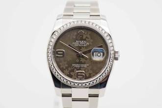 Thumbnail von Rolex Datejust 36 Floral LC100 Fullset aus Erstbesitz