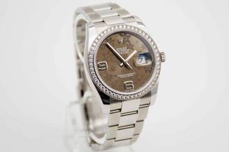 Thumbnail von Rolex Datejust 36 Floral LC100 Fullset aus Erstbesitz