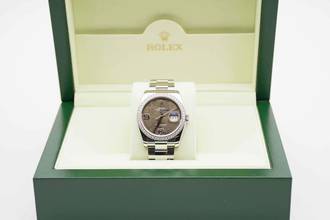 Thumbnail von Rolex Datejust 36 Floral LC100 Fullset aus Erstbesitz