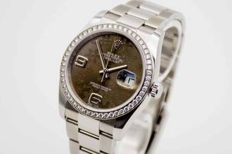 Thumbnail von Rolex Datejust 36 Floral LC100 Fullset aus Erstbesitz
