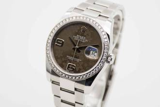 Thumbnail von Rolex Datejust 36 Floral LC100 Fullset aus Erstbesitz