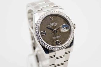 Thumbnail von Rolex Datejust 36 Floral LC100 Fullset aus Erstbesitz