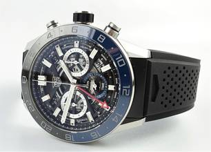 Thumbnail von TAG Heuer Carrera Heuer02 Twin-Time CBG2A1Z.FT6157 Full Set / New Watch