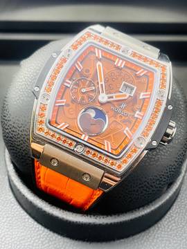 Hublot Spirit of Big Bang Moonphase ORANGE FULL SET WITH BOX and PAPERS Top Condition 2020