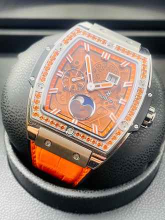  Hublot Spirit of Big Bang Moonphase ORANGE FULL SET WITH BOX and PAPERS Top Condition 2020 