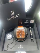 Thumbnail von Hublot Spirit of Big Bang Moonphase ORANGE FULL SET WITH BOX and PAPERS Top Condition 2020
