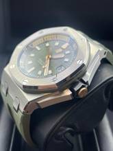 Thumbnail von Audemars Piguet Royal Oak Offshore Diver 42mm Diver GREEN WITH BOX and PAPERS LIKE NEW year:2022 Two Straps Green