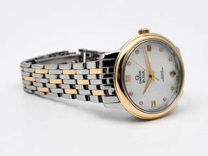 Thumbnail von Omega De Ville Prestige Butterfly Perlmutt Diamonds Full Set Austria