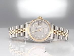 Thumbnail von Rolex Lady-Datejust Edelstahl Gelbgold 750 Diamanten Automatik Gold Stahl Stainless Steel 18kt Yellow Gold Jubilé-band Chronometer Oyster