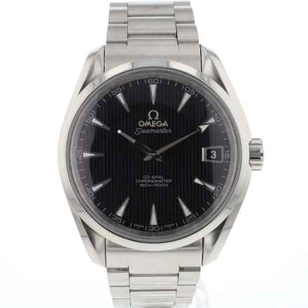  Omega Seamaster Aqua Terra Steel Black Dial 
