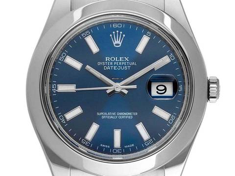  Rolex Datejust II Ref.116300 2015 Full Set wie Neu Vintage Datejust II 