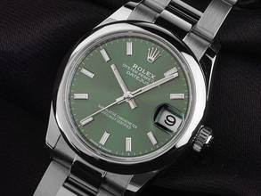 Thumbnail von Rolex Datejust 31 Medium Ref.278240 2021 Full Set wie Neu Datejust Medium Green Dial