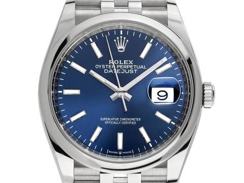 Rolex Datejust 36 Ref.126200 2021 Full Set wie Neu Datejust Stahl