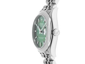 Thumbnail von Rolex Datejust 31 Medium Green Dial Ref.278240 2025 Full Set Ungetragen Datejust Medium Stahl Green Dial