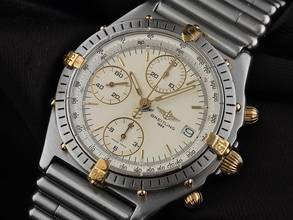 Thumbnail von Breitling Chronomat Ref.81950 1996 original Box sehr gut Vintage Chronomat