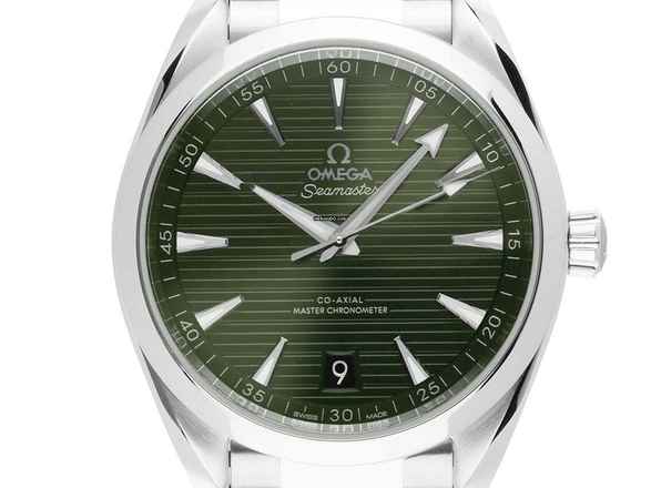  Omega Seamaster Aqua Terra Ref.220.10.41.21.10.001 2026 Full Set Ungetragen Seamaster Aqua Terra 150M Green Dial 