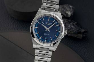 Thumbnail von Longines Conquest Edelstahl Automatik Herrenuhr Ref. L3.720.4.92.6 Box