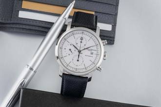 Thumbnail von Baume & Mercier Classima Chronograph Stahl Automatik Ref. M0A68541 65533 B&P