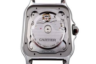 Thumbnail von Cartier Santos de Cartier Stahl Automatik Herrenuhr Ref. WSSA0009