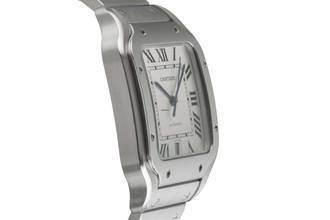 Thumbnail von Cartier Santos de Cartier Stahl Automatik Herrenuhr Ref. WSSA0009