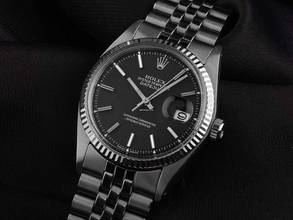 Thumbnail von Rolex Datejust 36 Ref.1601 1971 Full Set sehr gut Vintage Datejust Stahl 18kt Weißgold open 6/9