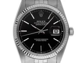 Thumbnail von Rolex Datejust 36 Ref.1601 1971 Full Set sehr gut Vintage Datejust Stahl 18kt Weißgold open 6/9