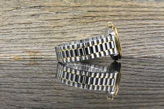 Thumbnail von Omega Speedmaster Date 39 Automatik TOP VINTAGE Steel / Gold