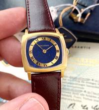 Thumbnail von Jaeger-LeCoultre Classic Ladys Damen Lapis Dial Solid Gold Vintage Full Set Box Papers ref 9032 9032