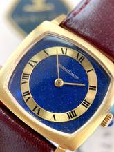 Thumbnail von Jaeger-LeCoultre Classic Ladys Damen Lapis Dial Solid Gold Vintage Full Set Box Papers ref 9032 9032
