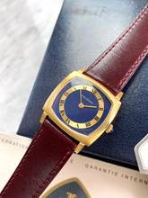Thumbnail von Jaeger-LeCoultre Classic Ladys Damen Lapis Dial Solid Gold Vintage Full Set Box Papers ref 9032 9032