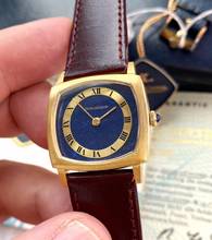 Thumbnail von Jaeger-LeCoultre Classic Ladys Damen Lapis Dial Solid Gold Vintage Full Set Box Papers ref 9032 9032