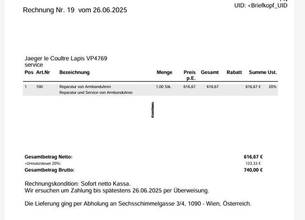 Thumbnail von Jaeger-LeCoultre Classic Ladys Damen Lapis Dial Solid Gold Vintage Full Set Box Papers ref 9032 9032