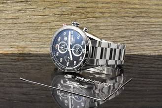 Thumbnail von TAG Heuer Carrera Calibre 16 Day Date Chronograph SERVICE 2025 - Black Ceramic - Automatik 2016