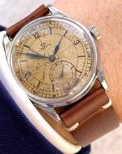 Thumbnail von Omega Classic Vintage 37mm Oversize Jumbo Art Deco Sector Dial ck 859 ck 859