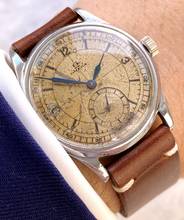 Thumbnail von Omega Classic Vintage 37mm Oversize Jumbo Art Deco Sector Dial ck 859 ck 859