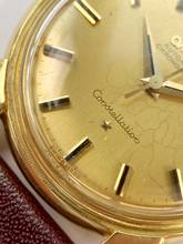 Thumbnail von Omega Constellation Solid Gold Vollgold De Luxe Vintage Automatic Automatik 14394 14393