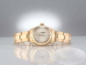 Thumbnail von Rolex Lady Oyster Perpetual Gelbgold 750 Automatik Damenuhr Gold Datejust