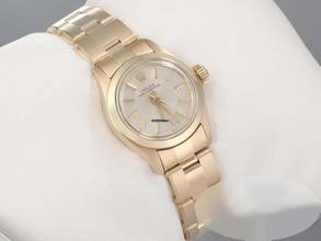 Thumbnail von Rolex Lady Oyster Perpetual Gelbgold 750 Automatik Damenuhr Gold Datejust
