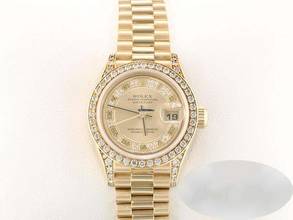 Thumbnail von Rolex Lady-Datejust Gelbgold 750 2000 Lc010 Diamanten Brillanten Automatik Gold