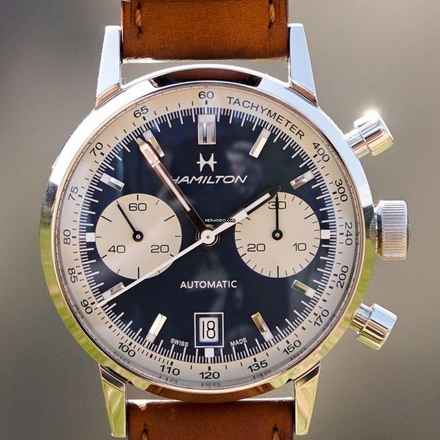  Hamilton Intra-Matic Auto Chrono NEW FULL SET 