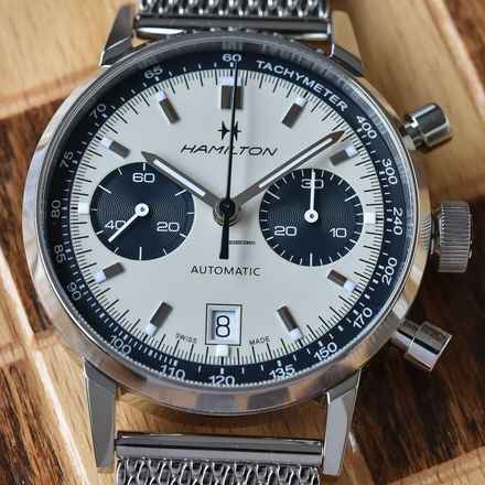  Hamilton Intra-Matic Auto Chrono NEW FULL SET 