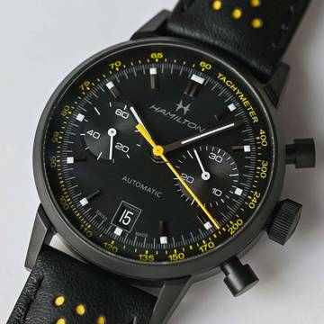  Hamilton Intra-Matic American Classic Intra-matic Auto Chrono 40mm NEW FULL SET 