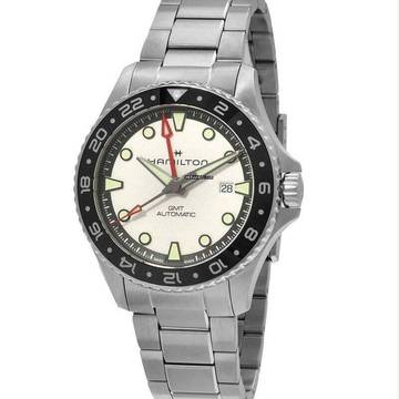  Hamilton Khaki Navy Scuba Gmt NEW FULL SET 