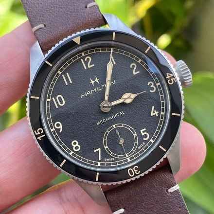  Hamilton Khaki Pilot Pioneer Aviation Pilot Pioneer 43mm NEW FULL SET 